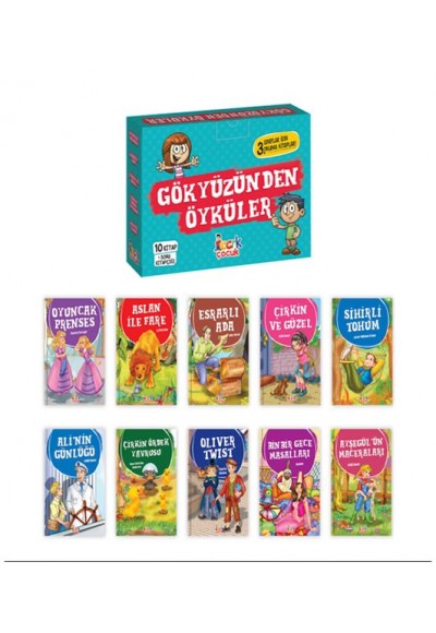 Gökyüzünden Öyküler - (10 Kitap+Soru Kitapçığı)