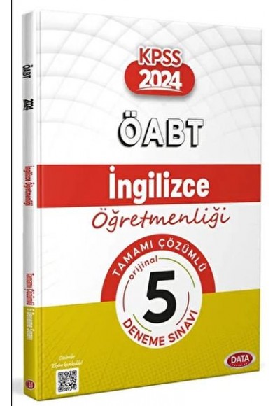 ÖABT İngilizce Öğretmenliği Tamamı Çözümlü 5 Deneme Sınavı