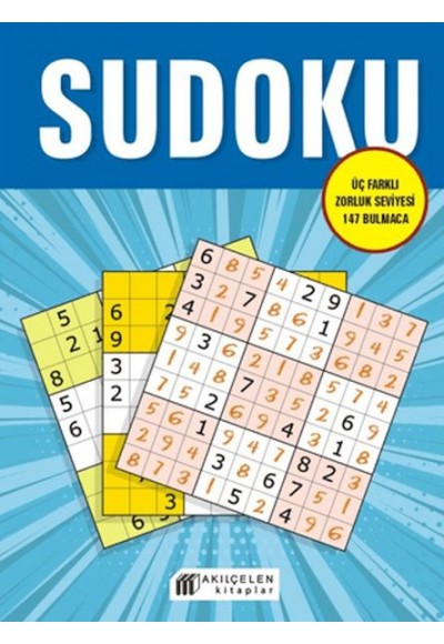 Sudoku – Üç Farklı Zorluk Seviyesi 147 Bulmaca
