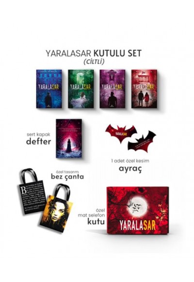 Yaralasar 4 Kitaplık Hediyeli Set (Ciltli)