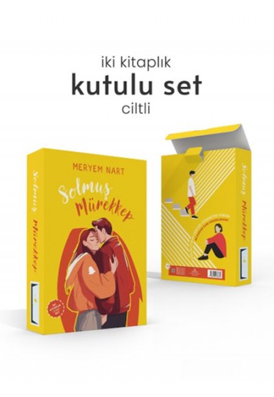 Solmuş Mürekkep İki Kitaplık Set