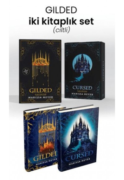 Gilded Serisi - İki Kitaplık Set