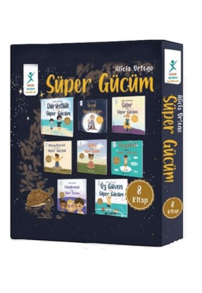 Süper Gücüm Seti 8 kitap