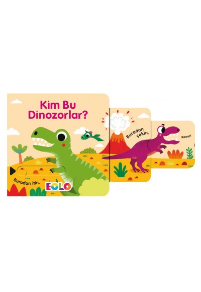 Kim Bu Dinozorlar ! - Sürgülü Kitaplar