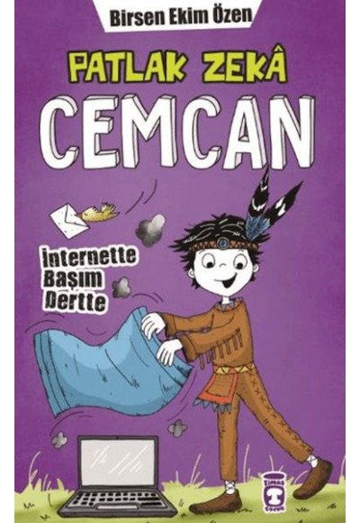 Patlak Zeka Cemcan - İnternette Başım Dertte (Fleksi Cilt)