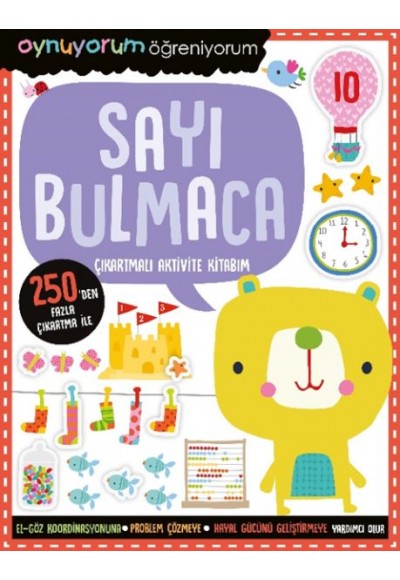 Oynuyorum Öğreniyorum – Sayı Bulmaca  Çıkartmalı Aktivite Kitabım