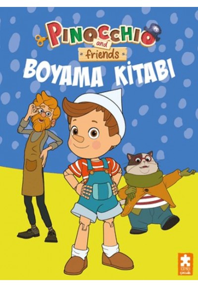 Pinocchio and Friends - Boyama Kitabı 3