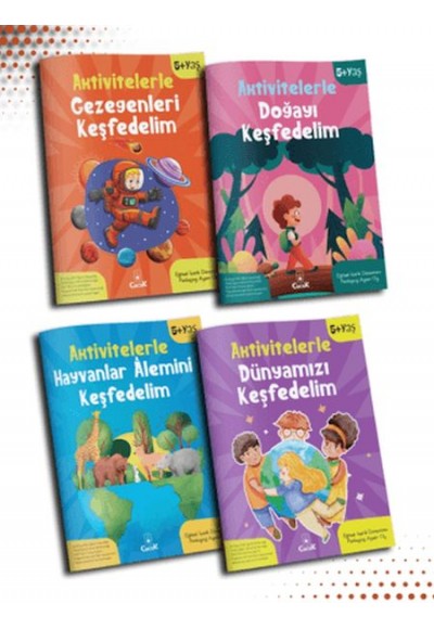 Aktivitelerle Keşfedelim Serisi (4 Kitap)