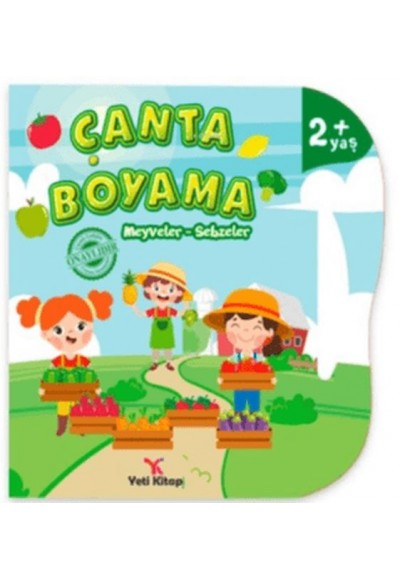 Çanta Boyama : Meyveler, Sebzeler