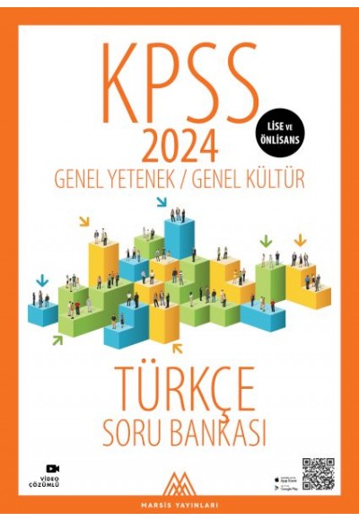 Marsis Yayınları KPSS GKGY Türkçe Soru Bankası Önlisans