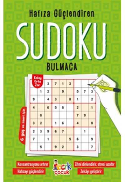 Hafıza Güçlendiren Sudoku Bulmaca