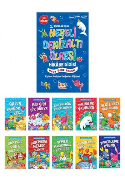 Neşeli Denizaltı Ülkesi(10 Kitap)
