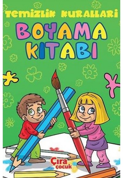 Temizlik Kuralları Boyama Kitabı
