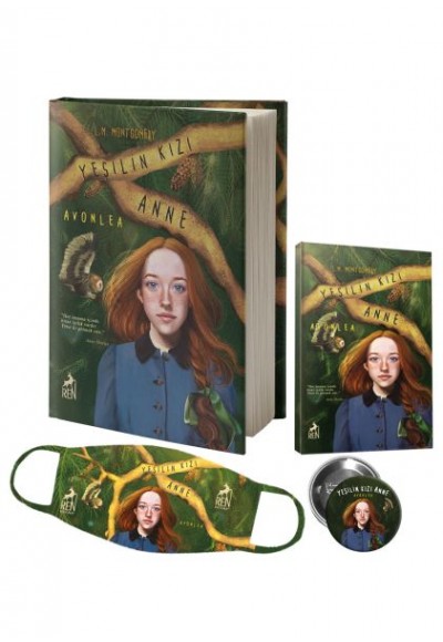Yeşilin Kızı Anne - Avonlea (Defter, Rozet, Maske Hediyeli)