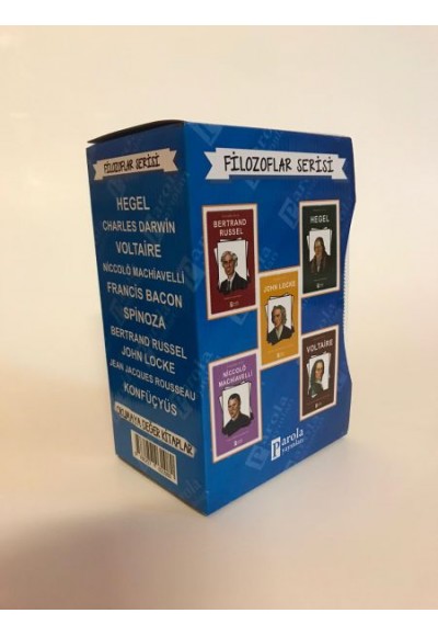 Filozoflar Serisi - 10 Kitap Takım
