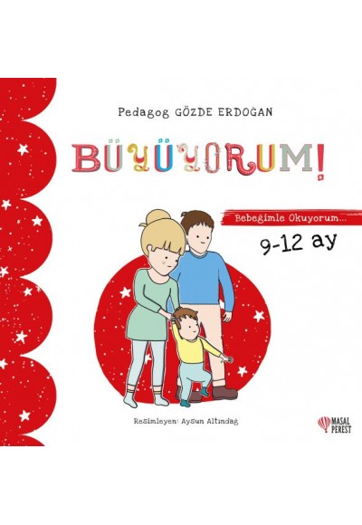 Büyüyorum - Bebeğimle Okuyorum 9-12 Ay