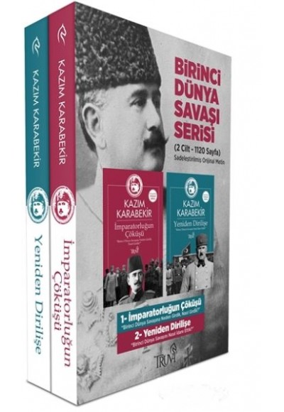 Birinci Dünya Savaşı Serisi Seti (2 Cilt - Kutusuz) - Sadeleştirilmiş Orijinal Metin