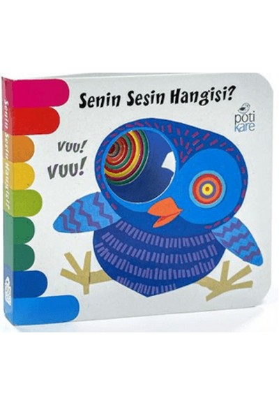 Mini Delikli Kitaplar Serisi -Senin Sesin Hangisi