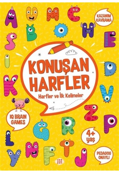 Konuşan Harfler - Harfler ve İlk Kelimeler (4+ Yaş)