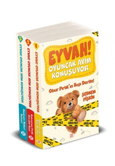 Eyvah! Oyuncak Ayım Konuşuyor Set (3 Kitap Takım)