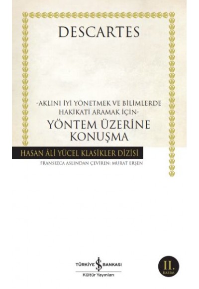 Yöntem Üzerine Konuşma - Hasan Ali Yücel Klasikleri