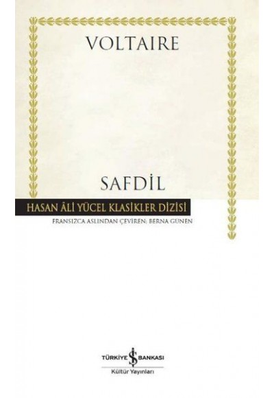 Safdil - Hasan Ali Yücel Klasikleri (Ciltli)