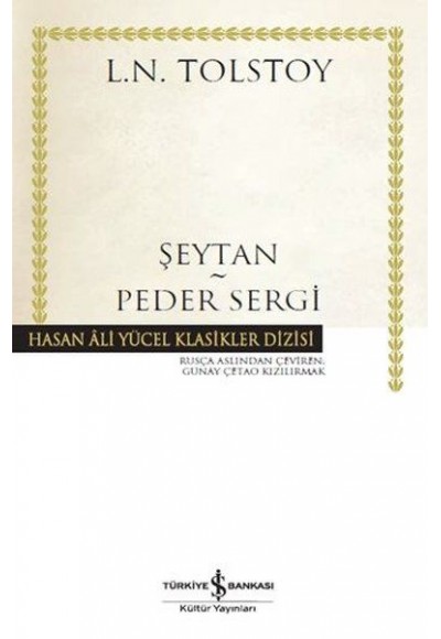 Şeytan - Peder Sergi - Hasan Ali Yücel Klasikleri (Ciltli)