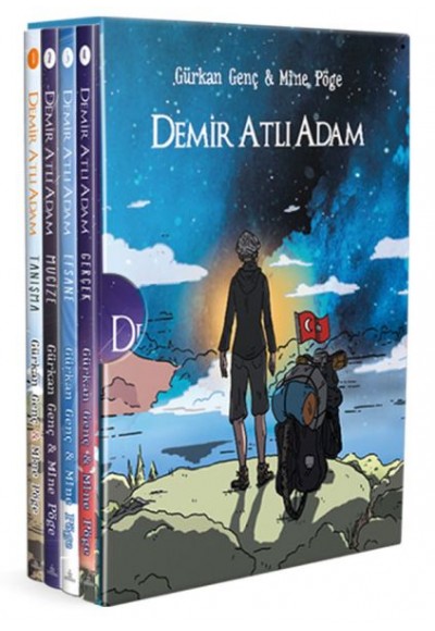Demir Atlı Adam Ciltli Set - 4 Kitap Takım