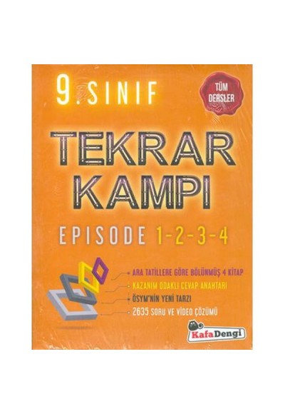 Kafa Dengi 9.Sınıf Tüm Dersler Tekrar Kampı