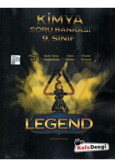 Kafa Dengi 9.Sınıf Legend Kimya Soru Bankası