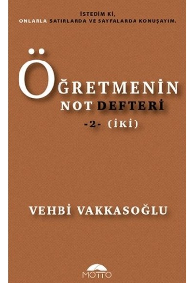 Öğretmenin Not Defteri 2 (İki)