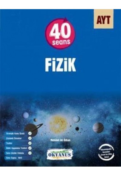 Okyanus AYT 40 Seans Fizik Soru Bankası