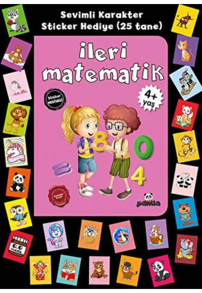 Stickerlı 4+ Yaş İleri Matematik