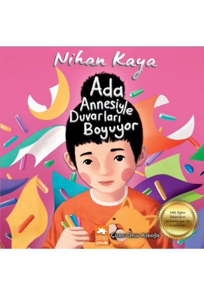 Ada Annesiyle Duvarları Boyuyor