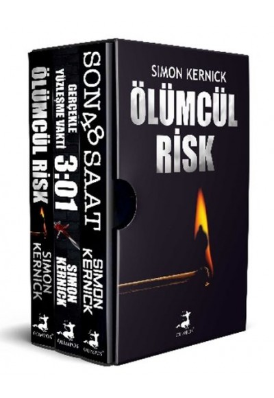 Simon Kernick Seti - Geri Sayım Başladı - 3 Kitap Takım