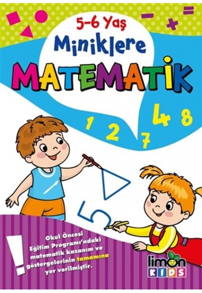 Miniklere Matematik 5-6 Yaş