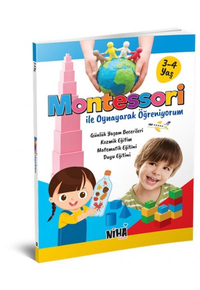 Montessori ile Oynayarak Öğreniyorum (3-4 Yaş)