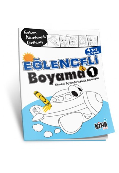 4 Yaş ve Üzeri Eğlenceli Boyama 1