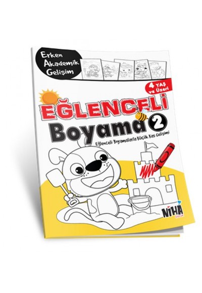 4 Yaş ve Üzeri Eğlenceli Boyama 2