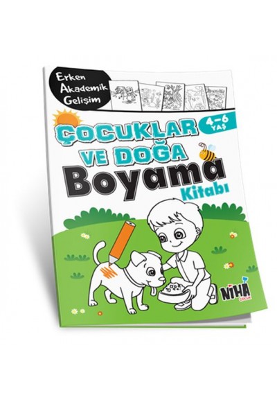 EAG Çocuklar ve Doğa Boyama Kitabı 4-6 Yaş