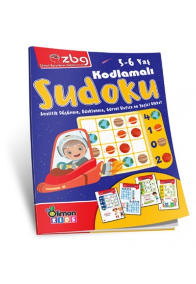 Zbg 5-6 Yaş Kodlamalı Sudoku