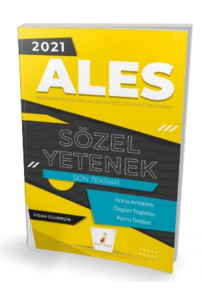 Pelikan 2021 ALES Sözel Yetenek Son Tekrar Konu Anlatımı