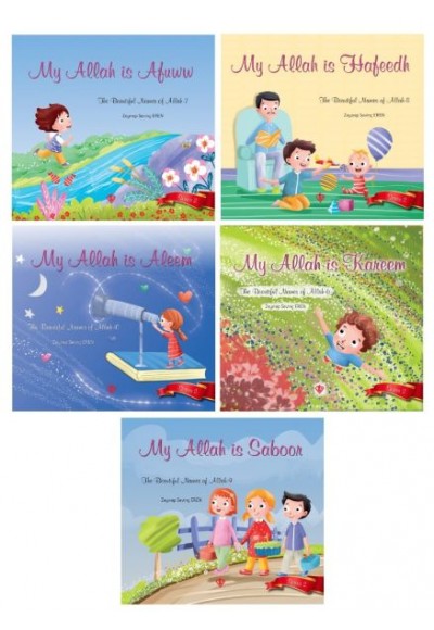 The Beautiful Names Of Allah 2 - 5 Book Set