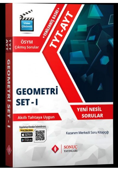 Sonuç 2022 TYT-AYT Geometri Modül Set I- 1. ve 2.Oturum