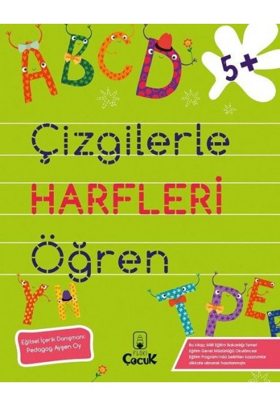 Çizgilerle Harfleri Öğren - 5+ Yaş