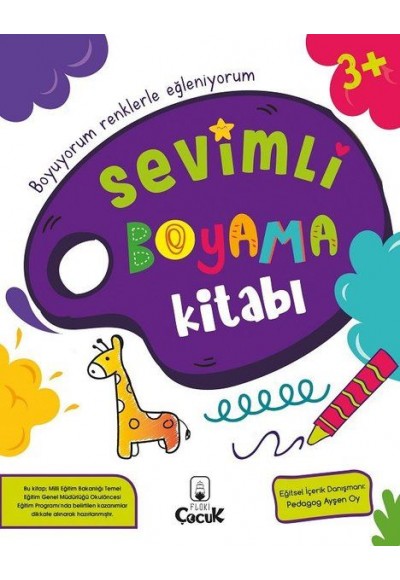 Sevimli Boyama Kitabı 3+ Yaş