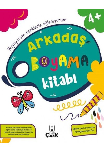 Arkadaş Boyama Kitabı - 4+ Yaş