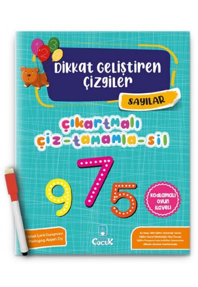 Dikkat Geliştiren Çizgiler – Sayılar