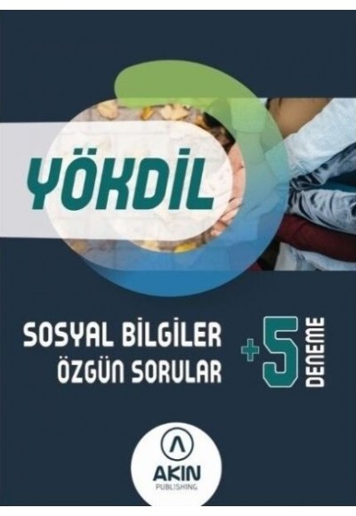 Akın Publishing YÖKDİL Sosyal Bilgiler Özgün Sorular + 5 Deneme Akın Publishing