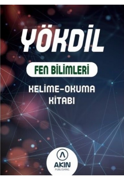 Akın Publishing YÖKDİL Fen Bilimleri Kelime - Okuma Kitabı Akın Publishing